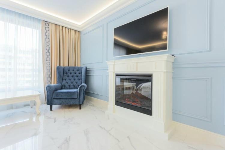 Роскошная 3К Квартира 120М2 На Набережной В Жк Obolon Residentsic Kiev Buitenkant foto